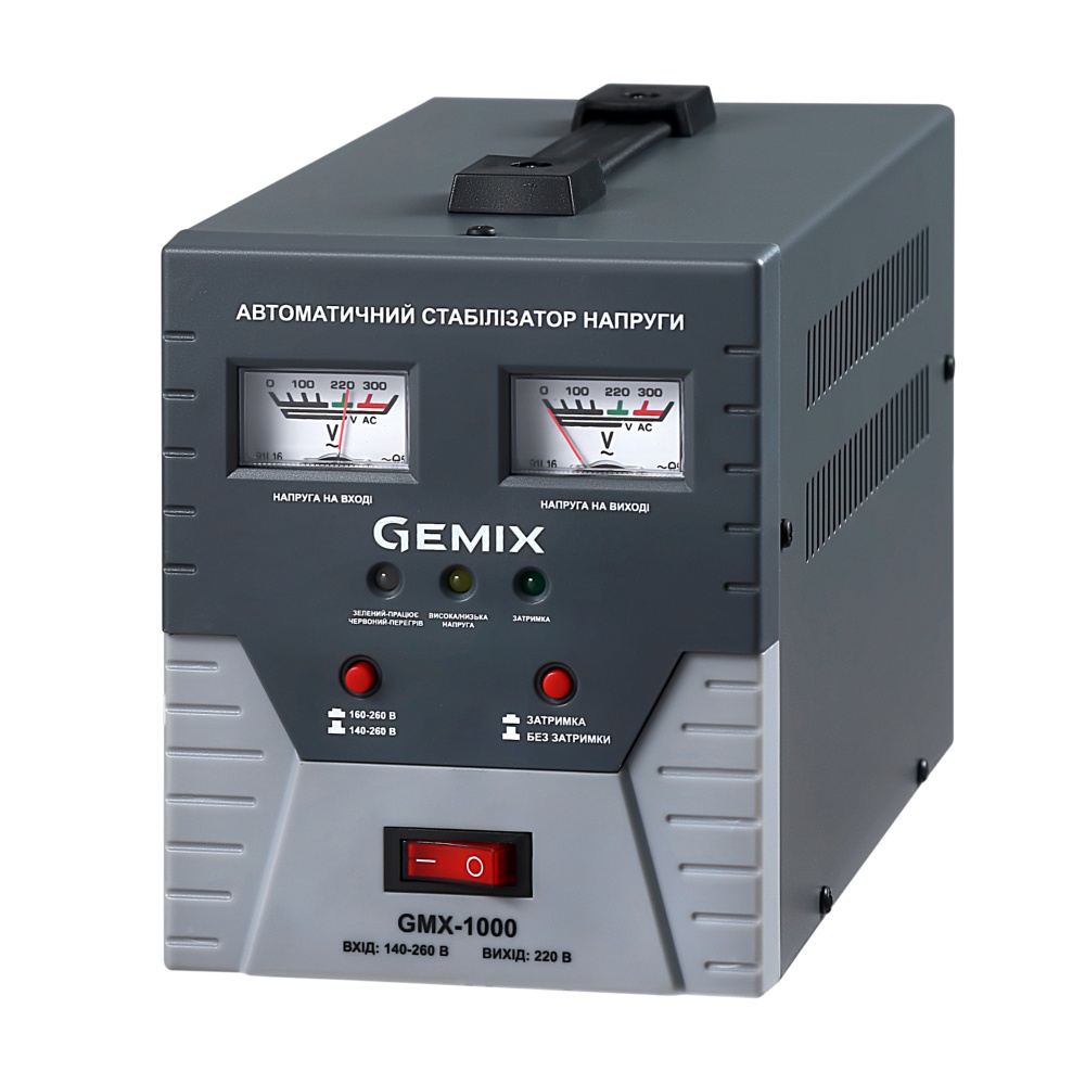 Релейний стабілізатор Gemix GMX-1000